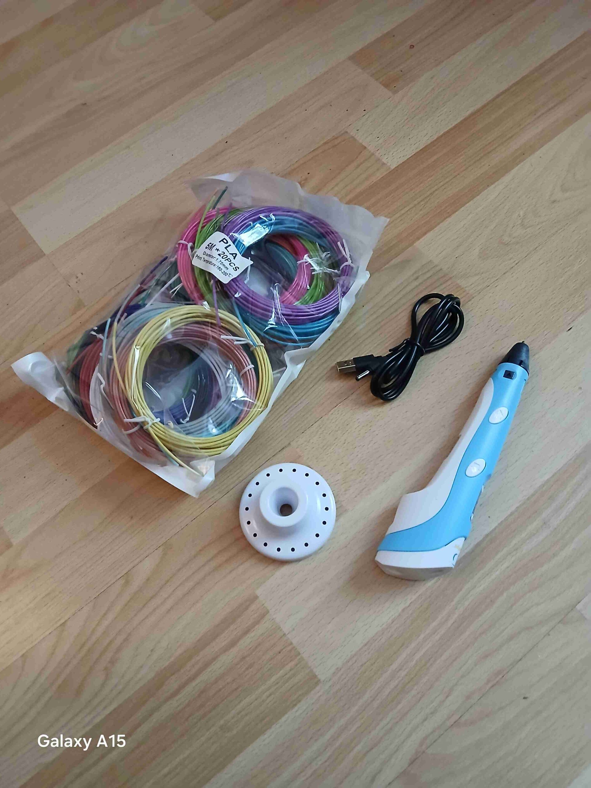 FreeSculpt 3D-Stift komplett ausgepackt
